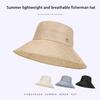 6186-Spring and summer outdoor travel sun hat, fashionable, simple and versatile, sunprotectionhatfor men and women, large brim,