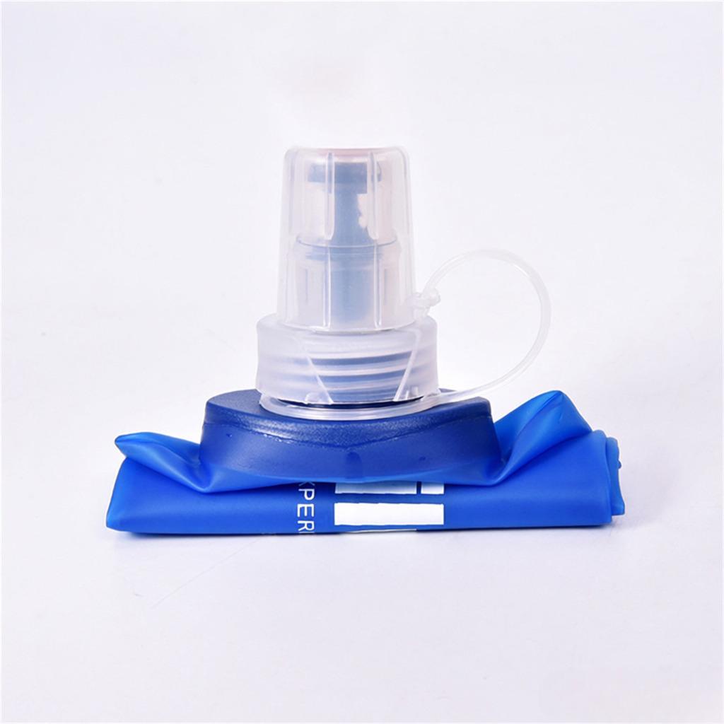 Outdoor sports foldable soft water bottle TPU water bag hydration equipment 250ml