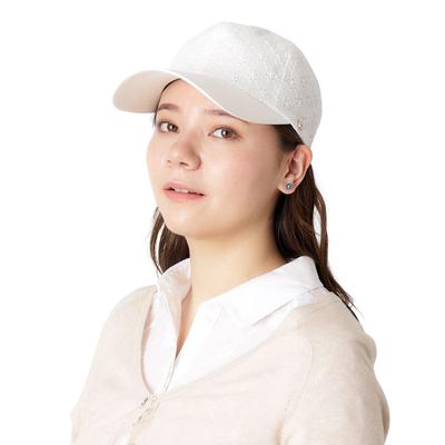 Moonbat PAUL JOE ACCESSOIRES Шапка с глубоким кружевом и логотипом 71004 и брелок, Белый,