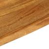 Vidaxl Blat Stołu Z Naturalną Krawędzią, 90X40X2,5 Cm, Drewno Mango