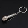 Fashion Car Key Holder Personalized Pendent Key Chain Microphone Key Ring  Women Men