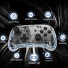 IINE Switch Pro Blue Tooth Game Controller 2.4GHz Transparent Wireless Gamepad for Nintendo Switch & NS Oled/ Lite /PC & Steam