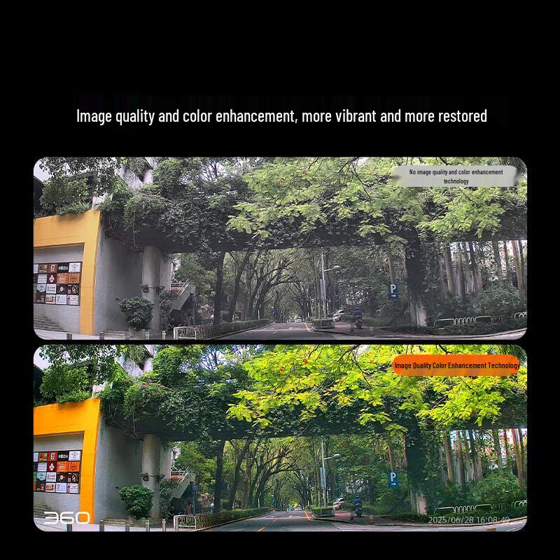 360AI K380 2K 360-Degree Rotating Dash Cam (CN version)