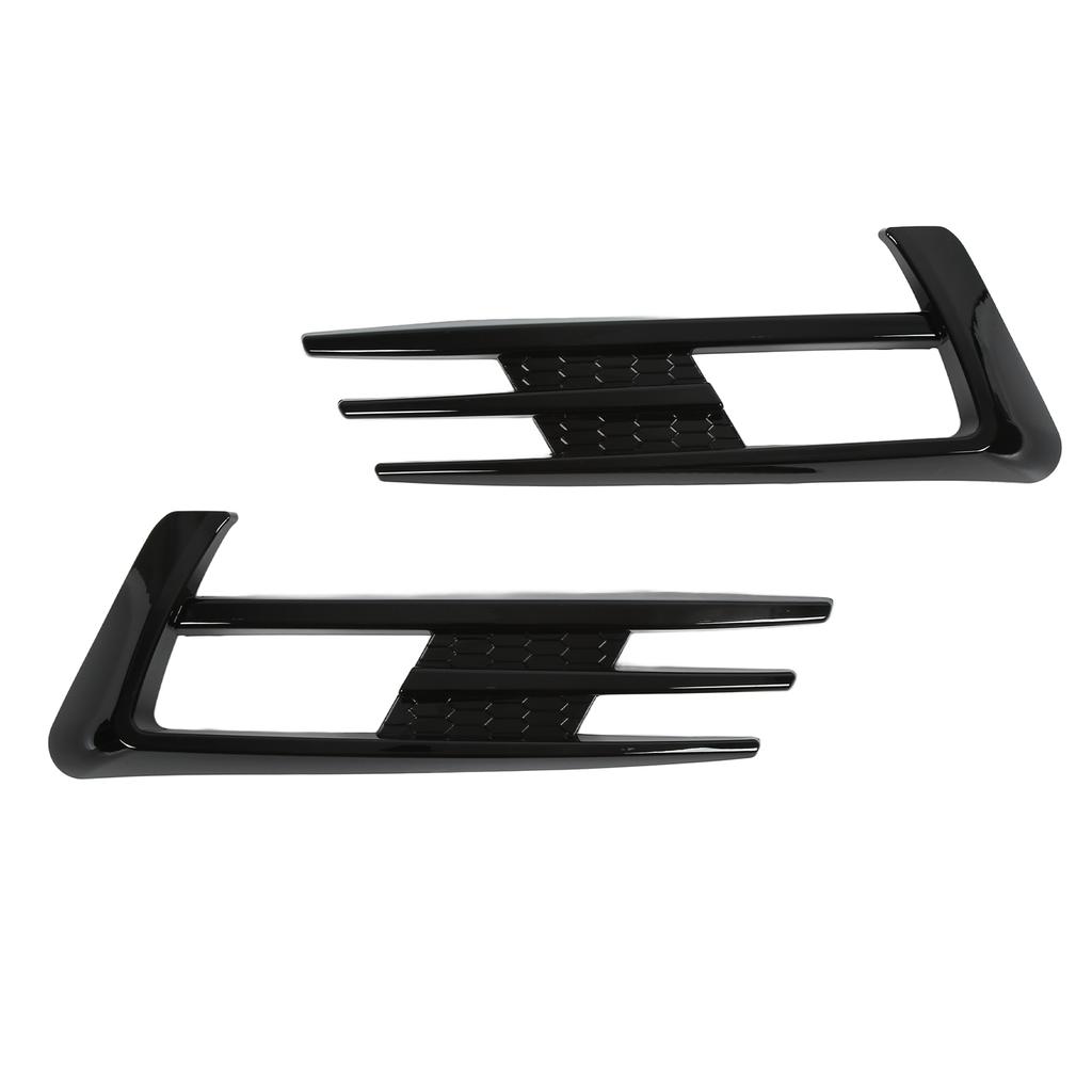 Глянцевая черная накладка на ресницы фар противотуманного света, замена для MK7 2014-2017