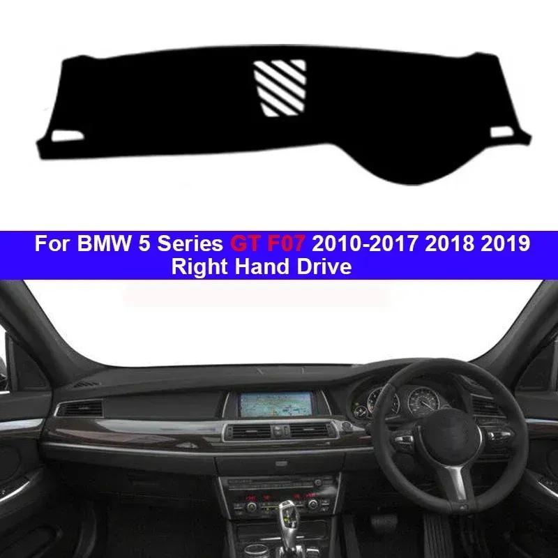 Car Dashboard Cover Non slip pad For BMW 5 Series GT F07 2010 - 528i 535i 550i Car Dash Mat Sun Shade Pad Anti-UV Cushion