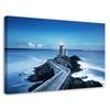 Canvas Print Lighthouse and Blue Water