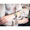 Casio Unisex Adult Quartz Watch Beige Bracelet