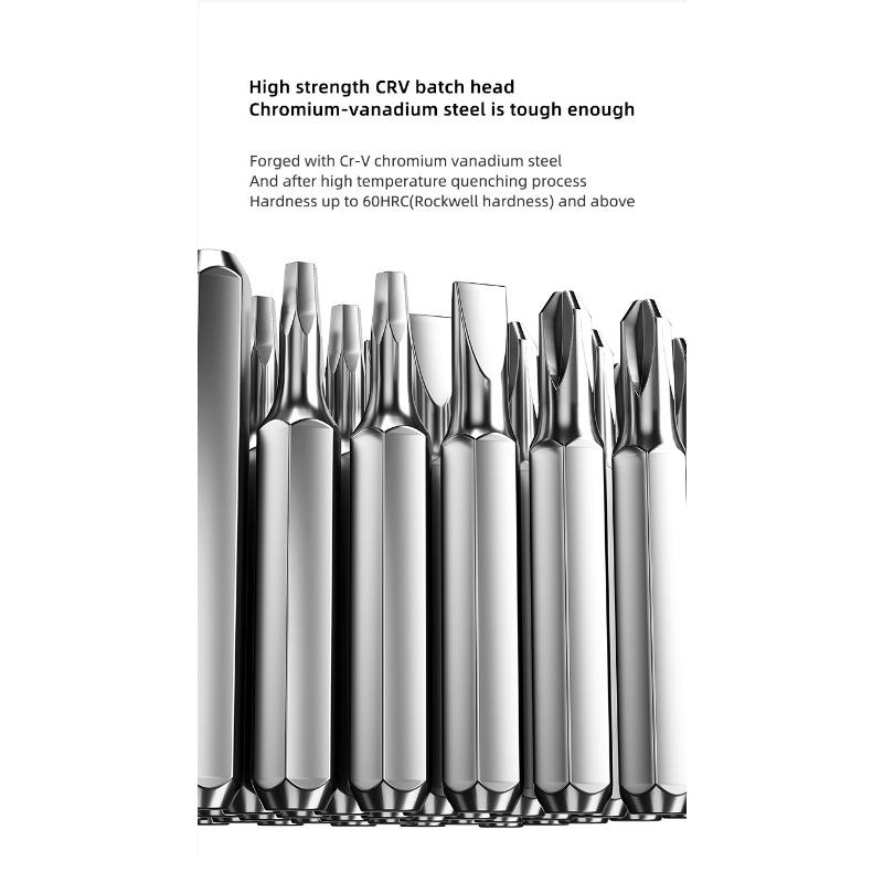 USB 120-in-1 Mini Electric Precision Screwdriver Computer Phone Tablet Host Repair Silent DIY Screwdriver Set