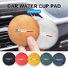 1pair Car Coaster Water Cup Seat Non-slip Mat accessories For BMW 1 2 3 5 7 Series X1 X2 X3 X4 X5 X6 G20 G30 G11 G12