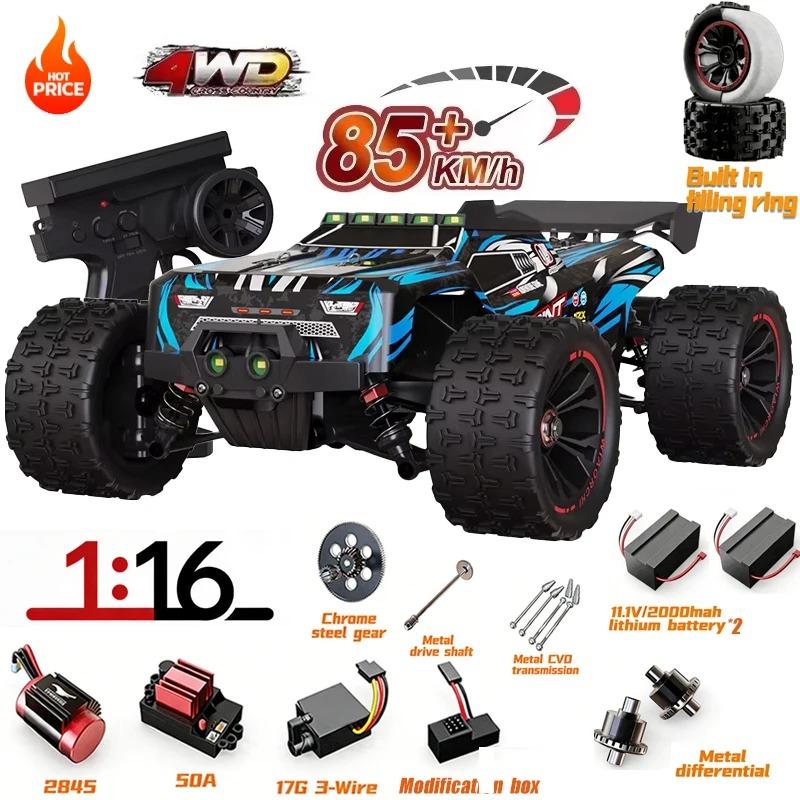 9522PRO Высокоскоростная радиоуправляемая машина 85 км/ч 1:16 Профессиональный Бесколлекторный 4WD Внедорожный Дрифт Радиоуправляемый Гоночный Автомобиль для Взрослых Грузовик