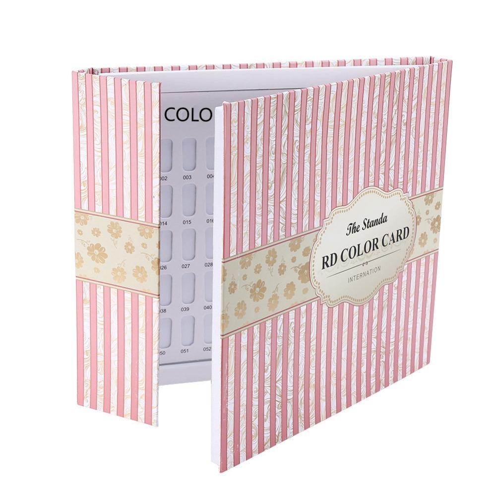 High Grade Nail Color Display Book 120 Colors Nail Polish Display Board Design Tool