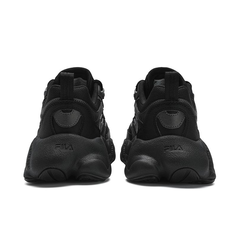 New FILA FERN 2 Abrasion Resistant, Breathable, Lightweight Low Top Casual Shoes Men's Black F12M541135FBM