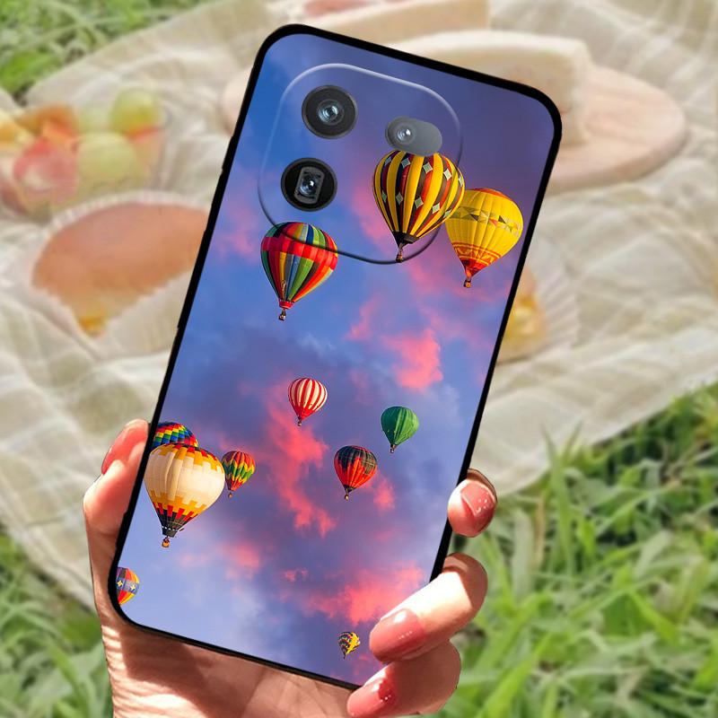 Чехол для Vivo IQOO 12 Pro Мягкий Мраморный Черный Силиконовый Задняя Крышка Телефона Для Vivo IQOO 12 Pro Чехол Крышка IQOO12 Pro Coque Funda