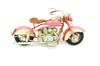 Декоративный металлический мотоцикл