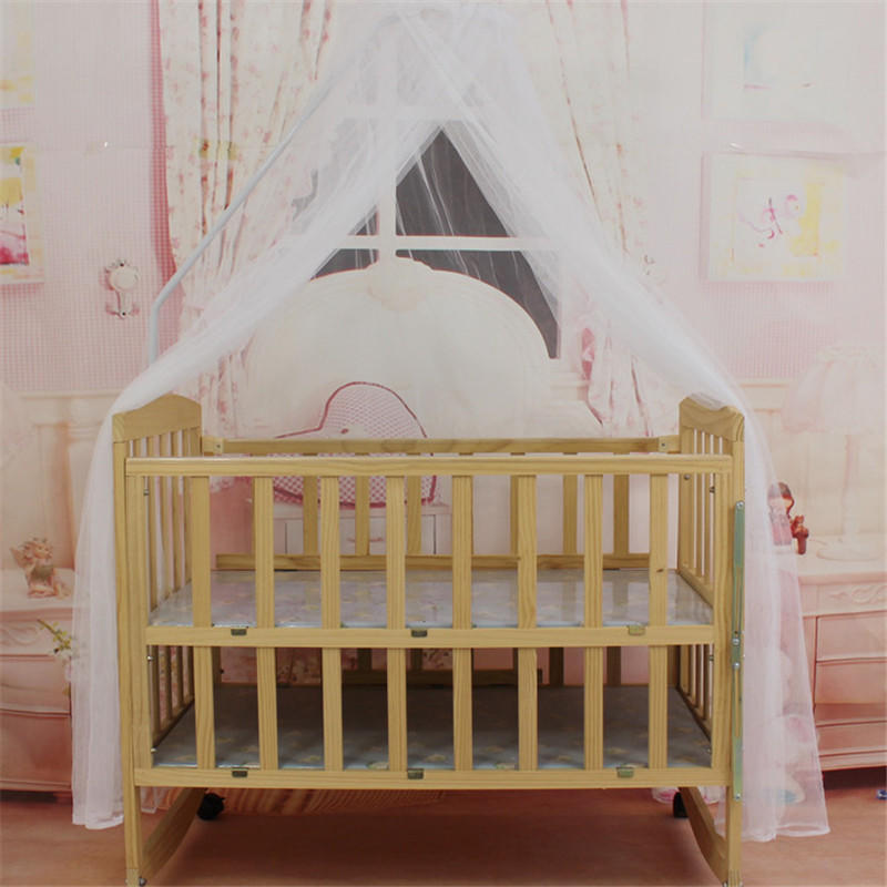 Baby Bed Mosquito Net Mesh Dome Curtain Net For Toddler Crib Cot Canopy