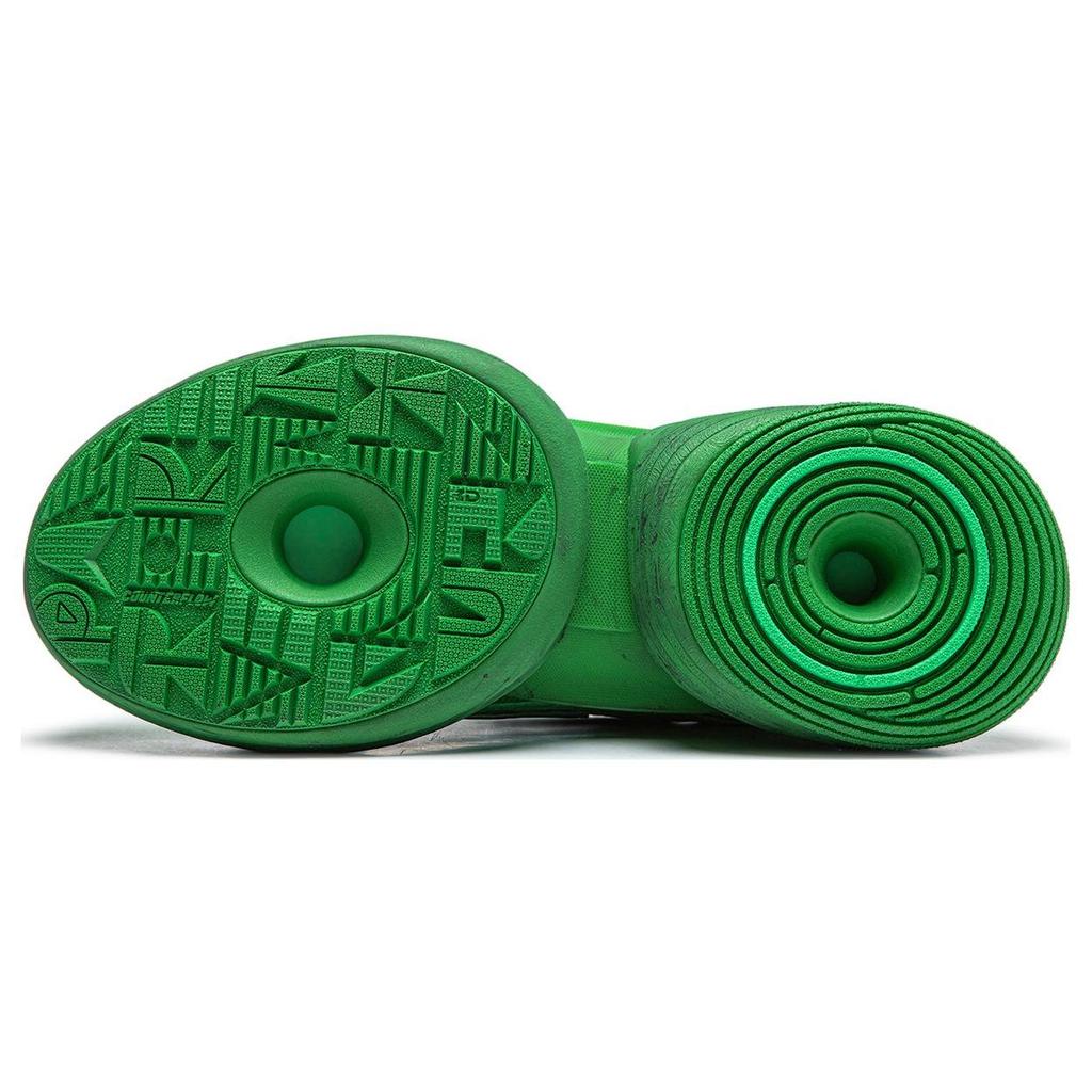 Li Ning Super Distance 2 CF Cushioning Non-Slip Wear-Resistant Low-Top Casual Shoes Unisex Casual Shoes Green AGLT157-4