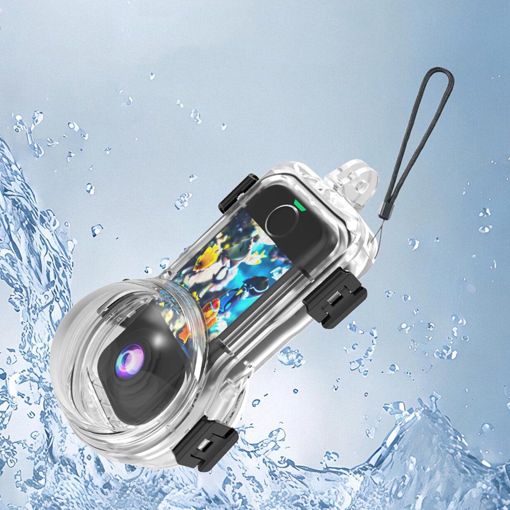 Waterproof Case Protective Underwater Diving Housing Shell for Insta360 X4 Air Camera Accessories