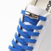 NO.8 8MM Width Flat Elastic Laces Sneakers No Tie Shoelaces Magnetic Shoelace Without Ties Lazy Sport Running Rubber Bands Shoestring