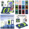 For Samsung Galaxy Tab A7 Lite/ SM-T220/ SM-T225. 360° Rotating Grip Heavy Duty Protection Stand TPU+PC 3in1 Anti-knock Shockproof Tablets PC Case