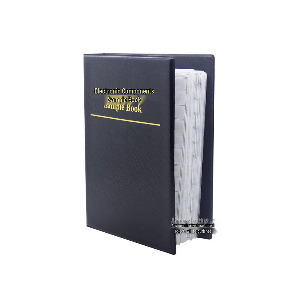 SMD Resistor/Capacitor Sample Book: 0201, 0402, 0603, 0805, 1206 - 1% Tolerance