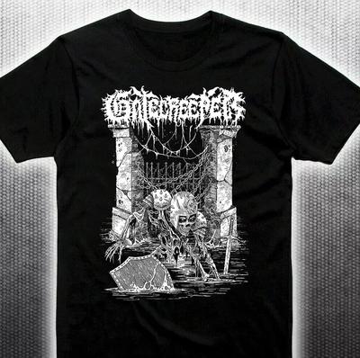 Gatecreeper Черная Хлопковая Рубашка Полный размер S5XL Унисекс CS138 Унисекс Футболка