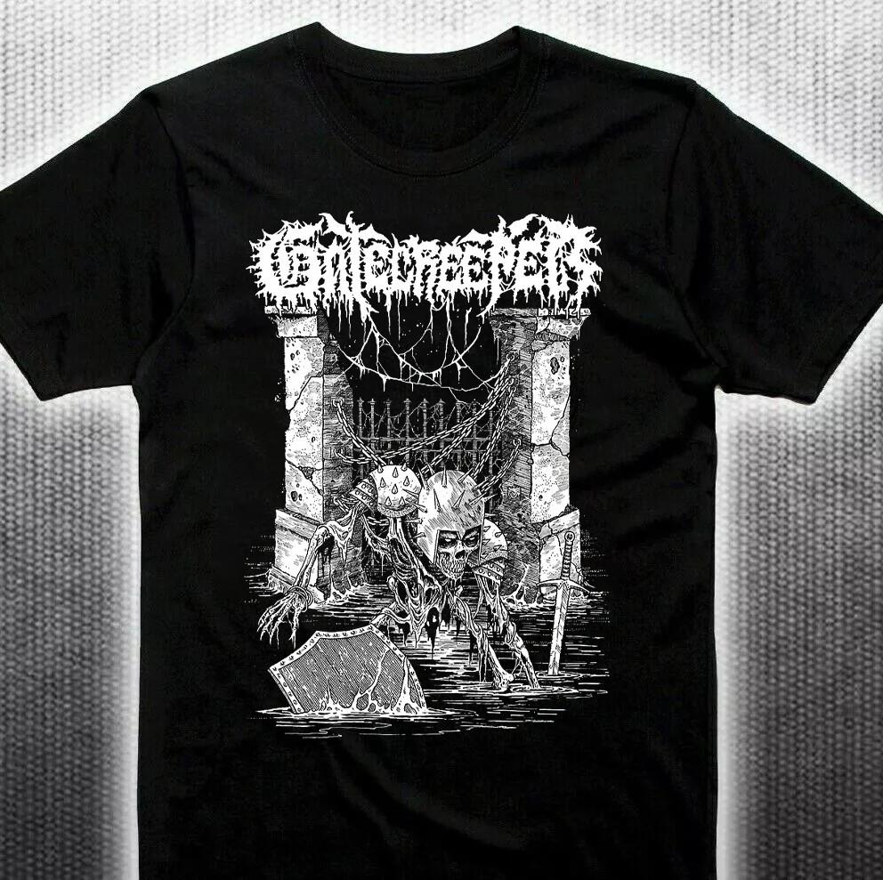 Gatecreeper Black Cotton Shirt Full Size S5xl Unisex Cs138
