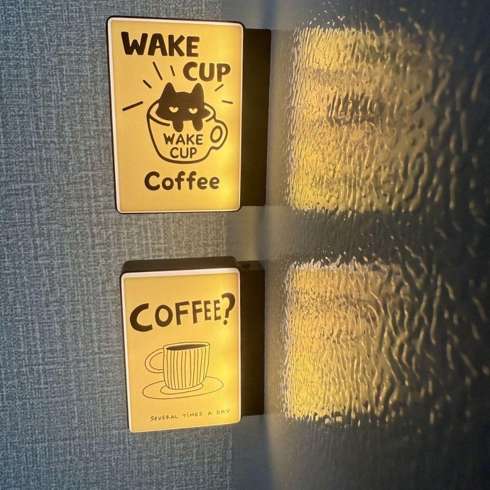 Retro Style Glowing Fridge Magnet Magnetic Mini Luminous Lightbox Gift