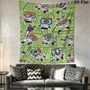Dexter's Laboratory Wall Tapestry Aesthetic Wall Hanging Printed Fabric Blanket Decorative Tapestries for Bedroom Living Room Home Decor