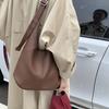 Retro Simple Underarm Bag Women's 2025 New Fashionable Large-capacity Tote Bag Casual Versatile Shoulder Messenger Bag