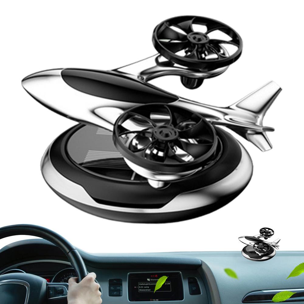 Ароматерапия на солнечной батарее для автомобиля, приборной панели самолета, ароматерапия, натуральный автомобильный ароматизатор, освежитель воздуха для автомобилей, расслабляющий