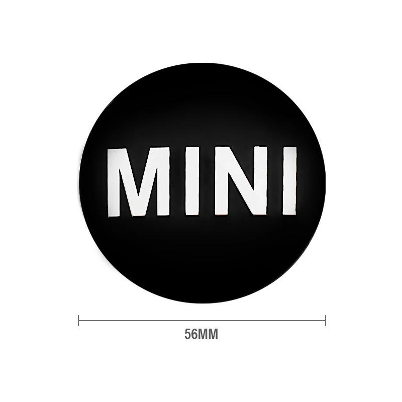 4Pcs 60mm Car Wheel Center Hub Caps Rim Cover Emblem Badge Decoration For MINI Cooper One S F54 F55 F56 R56 R60 Clubman Coupe