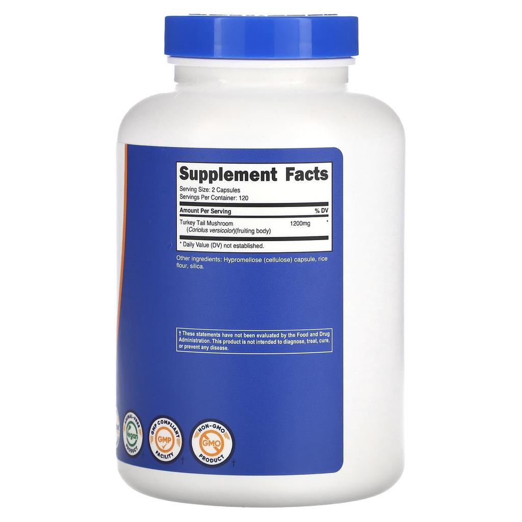 Cloud Mushroom, 240 Capsules (600Mg Per Capsule)