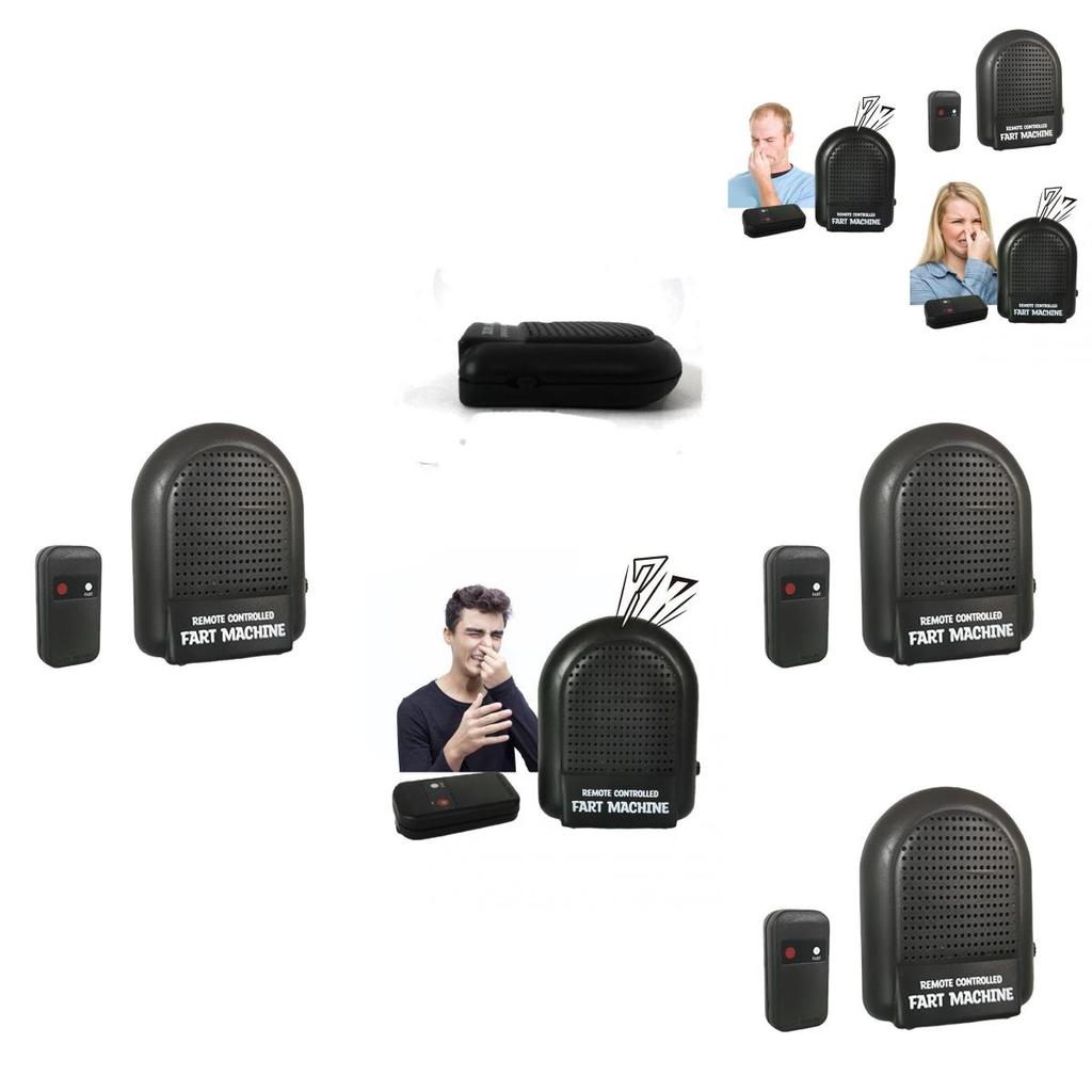 Hilarious Remote Control Fart Machine For Pranks And Gag Gifts In Black Plastic