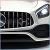 Логотип AMG Значок Эмблема на Решетку Радиатора Автомобиля Автоаксессуары для Внешнего Вида Для Mercedes Benz W205 W177 W212 W213 W221 W220 W176 ML G63 E63 GT