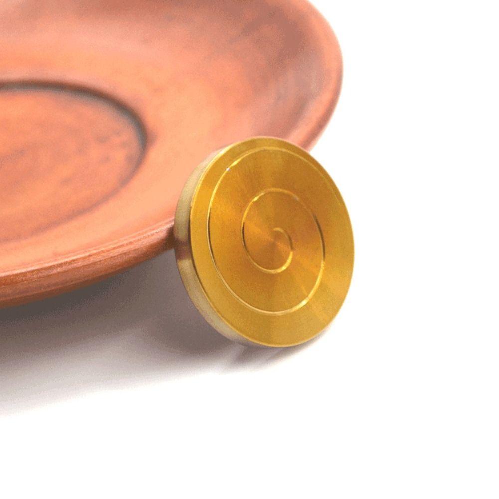 Stainless Steel Desktop Spinner Toys Round Fingertip Gyro Fidget Spinner Toys Classic Toys