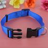 1PC Creative Dog Collar Pet Supplies Nylon Pet Necklace Pet Accessories Solid Color Adjustable