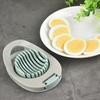 Wire Egg Slicer Stainless Steel Egg Splitter for Hard Boiled Eggs Egg Divider Egg Cutter Fruit Garnish Slicer Kitchen Gadget for Egg Salad Making
