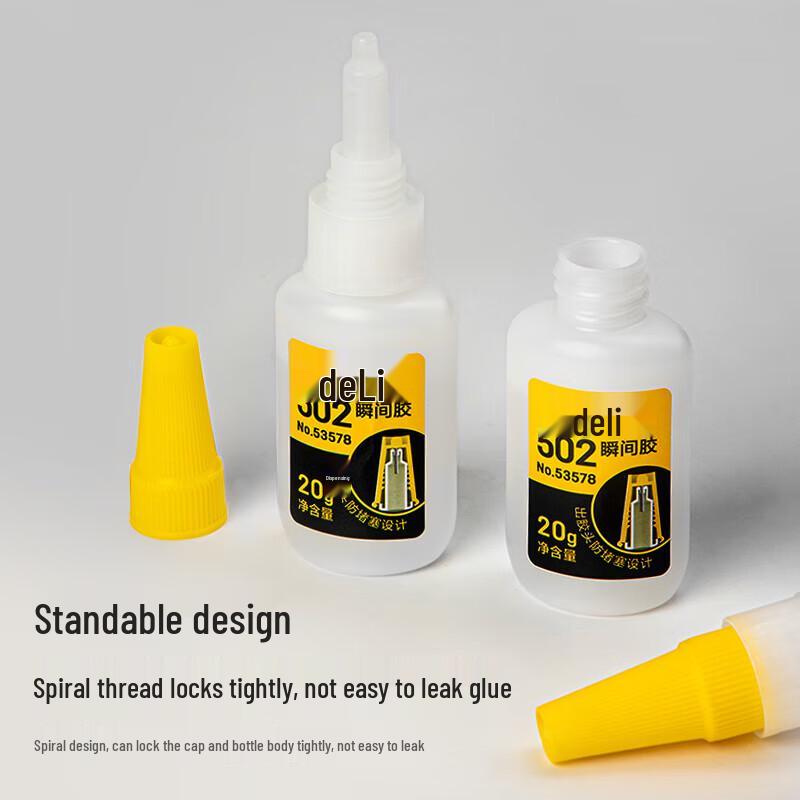 Deli Anti-Clogging 502 Instant Glue