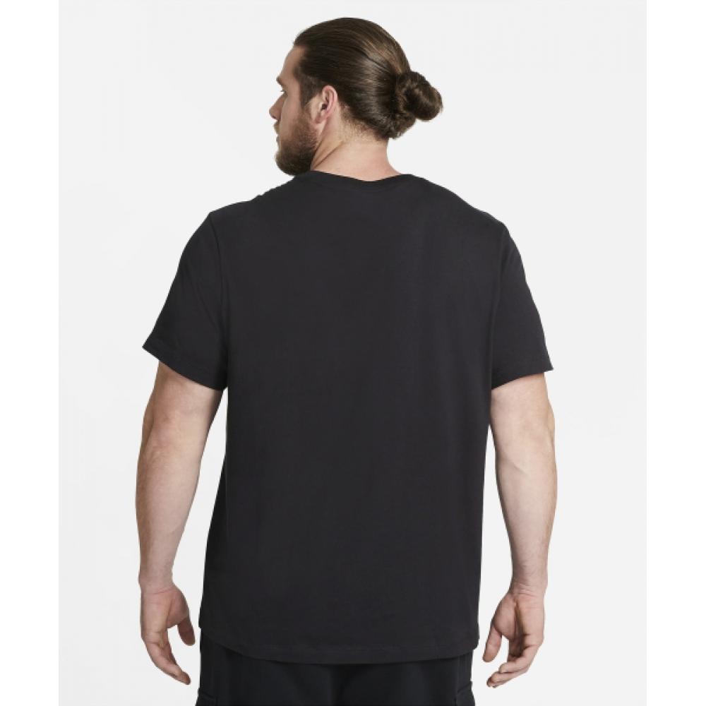 Nike Футболка Sportswear Club M Черный Белый AR4999 013