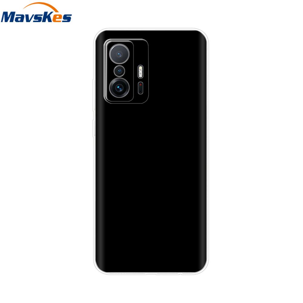 For Xiaomi 11T Pro Case For Xiaomi 11T Cover Transparent Silicone Cute Back Cover Cases Soft Bumper for xiaomi 11t 5g t11 Capa