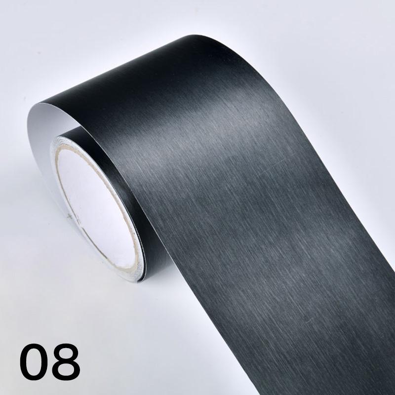 Водонепроницаемый самоклеящийся плинтус настенная наклейка талия плинтус настенная отделка линия угол протектор декор бордюр кромка стены