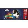 FELIX Tendres Effilés Délicieux Duos En Gelée - Sélection De La Campagne Aux Légumes - 44x85 G - Sachets Fraîcheur Pour Chat Adulte