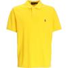 Polo Logo Print Straight Fit Short Sleeve Polo Shirt Men tops Yellow 710680784-395