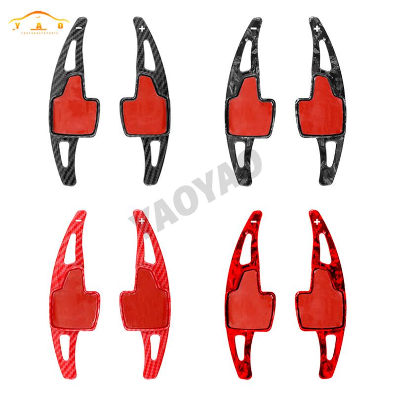 2Pcs ABS Shift Paddle For Ford Focus Escape Kuga 2016-2020 EVOS 2022 Steering Wheel Shifter Gear Extension Interior accessories