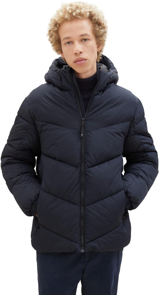 Зимняя куртка Tom Tailor Denim Pufferjacke Mit Recyceltem Polyester (1037386) sky captain blue