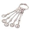 Браслет-цепочка из сплава в стиле панк с костями пальцев для женщин, подарок и декор для вечеринки