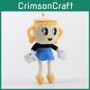 Очаровательная 9-дюймовая модель Мисс из игры Cuphead. Плюшевая фигурка Чалиса Мягкая набивная кукла для детей Подарок