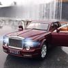 1:24 Rolls Royce Phantom Model Toy Car Alloy Diecast Simulation Sound Light Pull Back Collection Toys Vehicle For Children Gifts