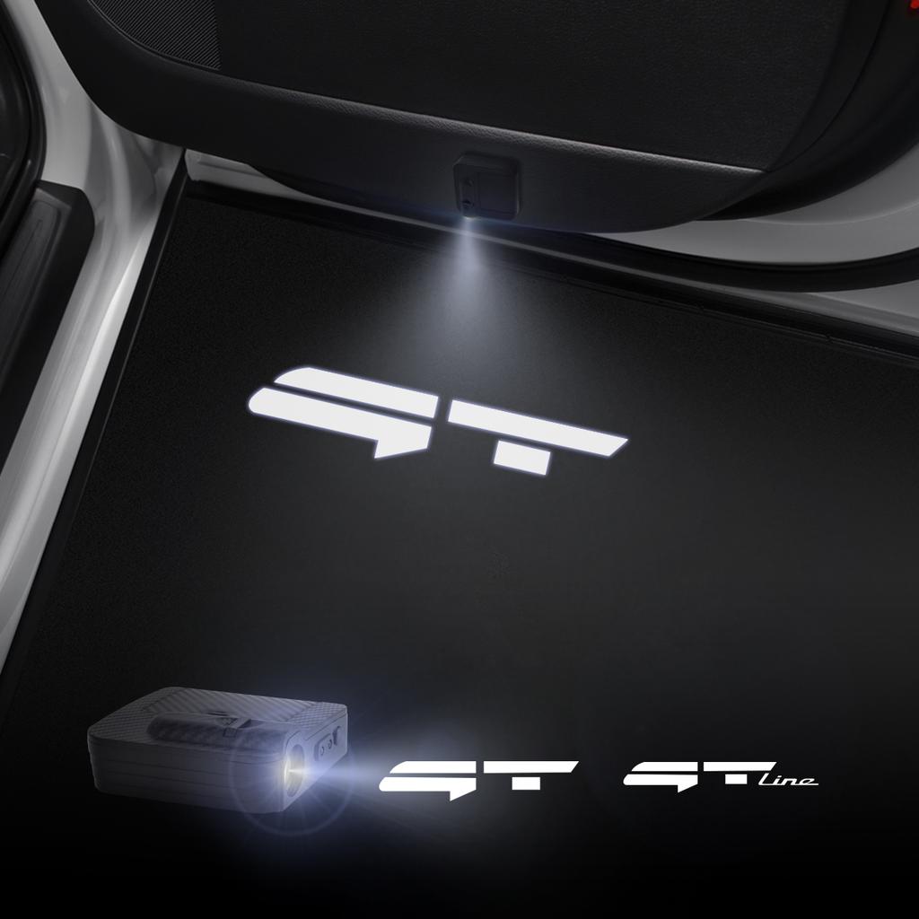 AAAGP1 1/2 ШТ. Новые приветственные огни на дверь автомобиля GT Line Лазерный проектор Логотип Беспроводное определение Для Kia EV6 Hyundai Peugeot Nissan Toyota Volvo