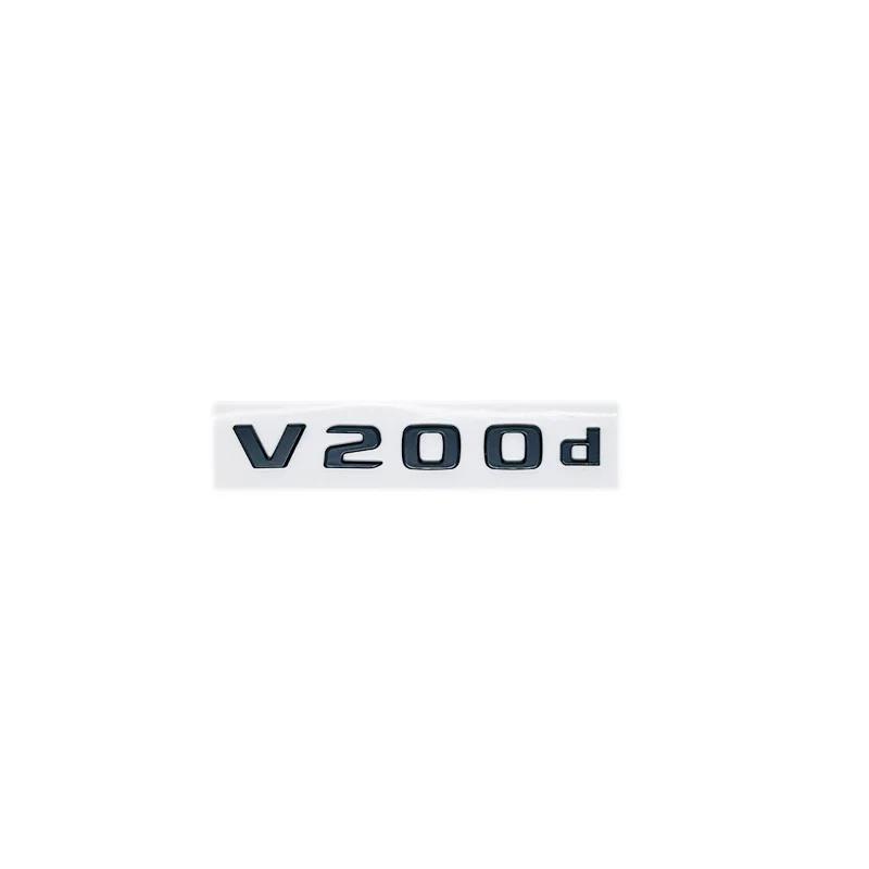 3D NIGHT EDITION Emblem for Benz V-Class W447 V260L V200d V220d V250d V300d V350d Fender & Trunk Logo Sticker Accessori
